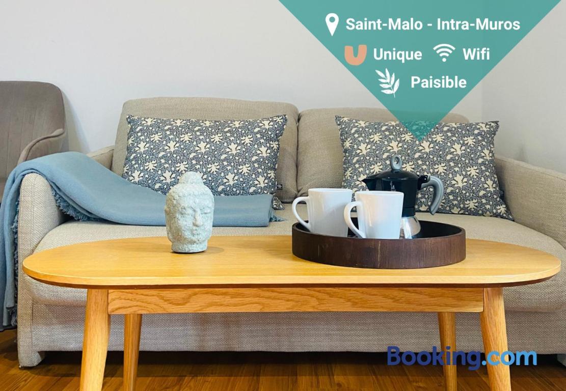 Olivia - Charmant Appartement St-Malo Intra-Muros 생말로 외부 사진